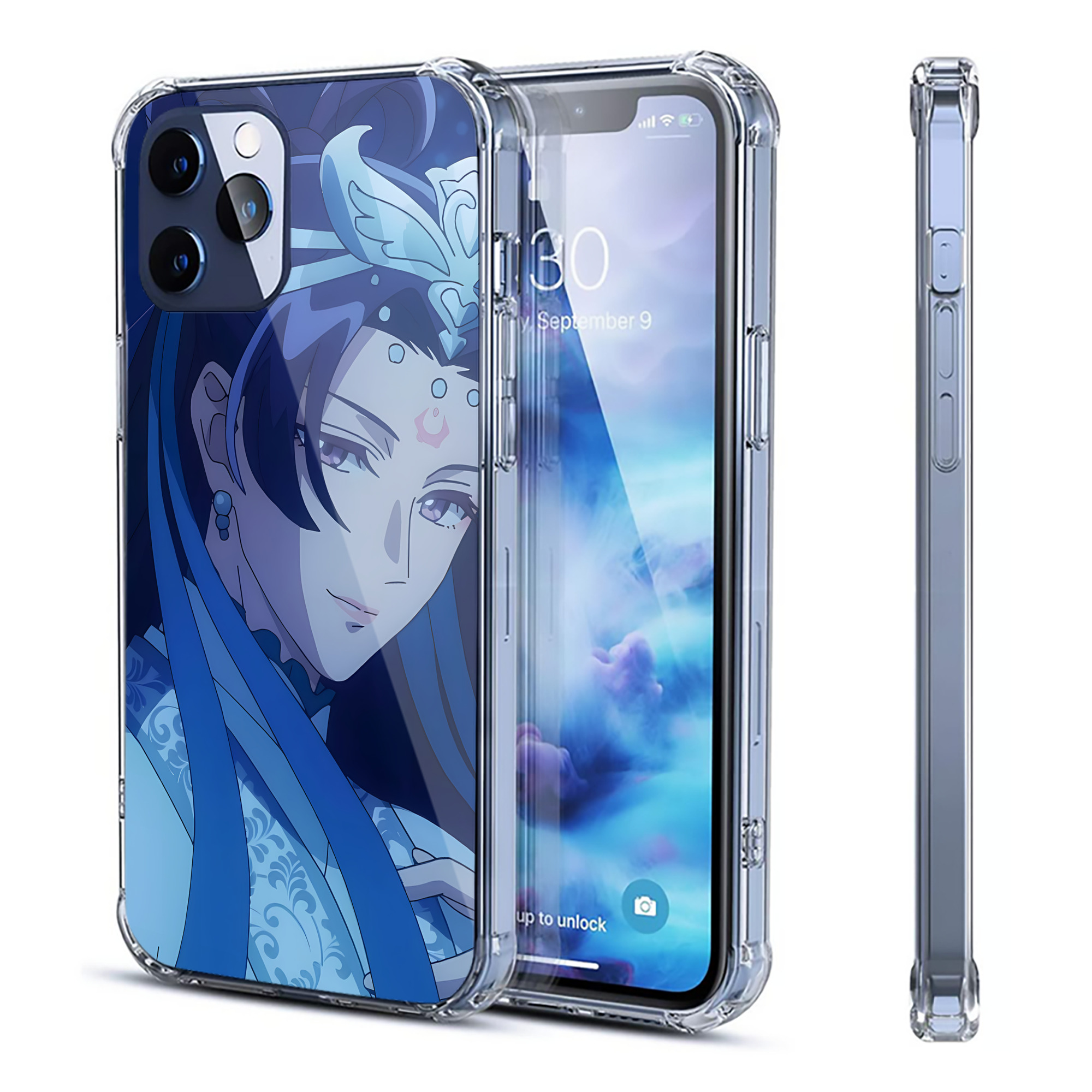 （画像用） 薬屋のひとりごと The Apothecary Diaries 【iPhone 12シリーズ対応】透明スマホケース（クリアソフトケース）